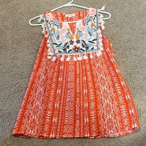 THML top size small embroidered with fringe